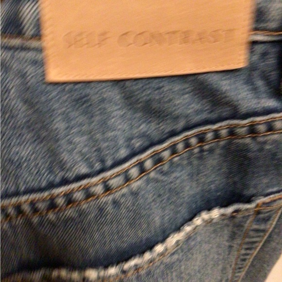 NeW ! Self Contrast Romy Trouser Jean - Picture 6 of 13